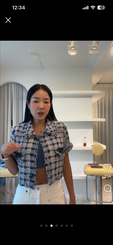 매니모어몽 여름 코튼 트위드 에디션 M 이미지