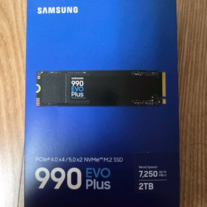PS5 PRO 삼성 990+ NVME M2 2TB SSD (S급) 이미지