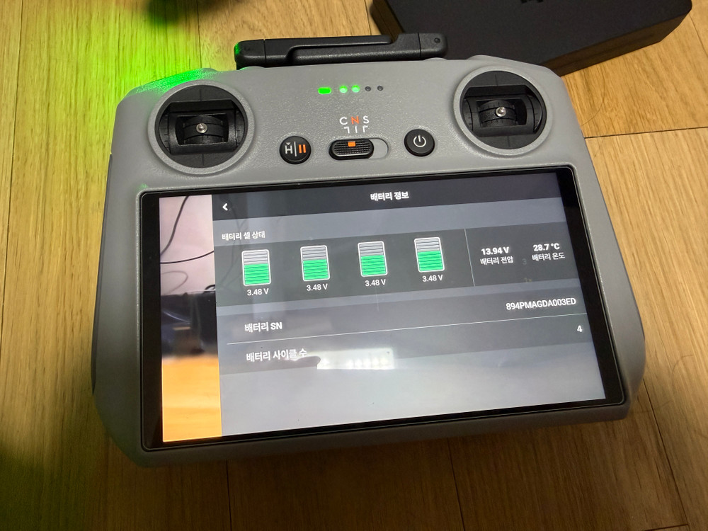 [S급 민트급] DJI Air 3S 풀박스 판매 (비행 4.5h / 케어 26년 12월까지 / ND 미사용) 이미지
