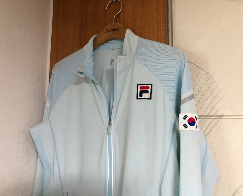 필라국대 국대KOREA 국가대표 지급실착 트레이닝자켓 95 이미지