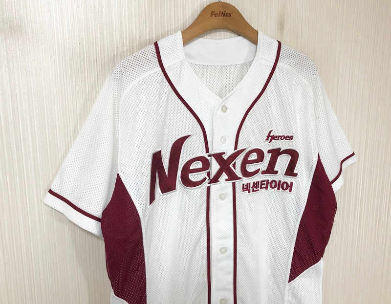 KBO 위팬 넥센(키움)히어로즈 홈유니폼/져지 110 이미지