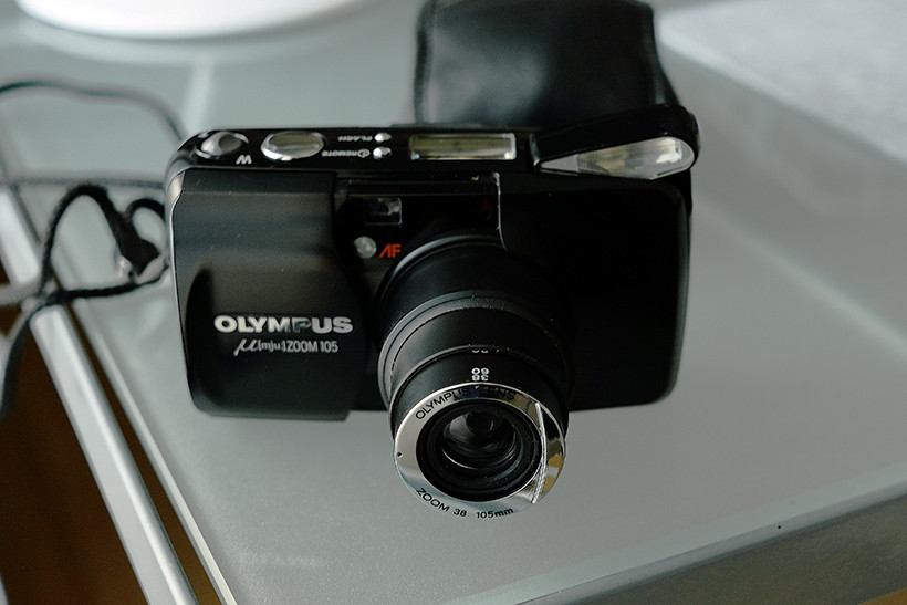 올림푸스 뮤 줌 105 / Olympus μ[mju:] Zoom 105 BLACK 팝니다 이미지
