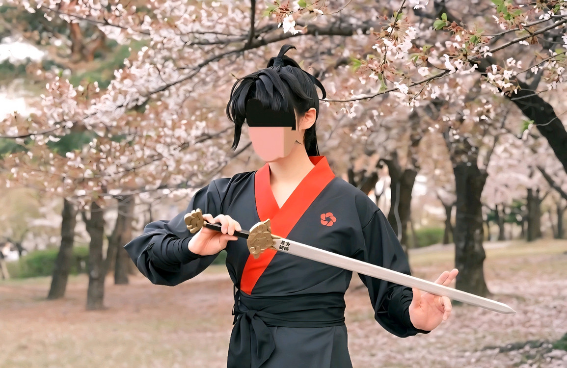 화산귀환 청명 무복 검은버전 풀셋(신발 미포함) 이미지