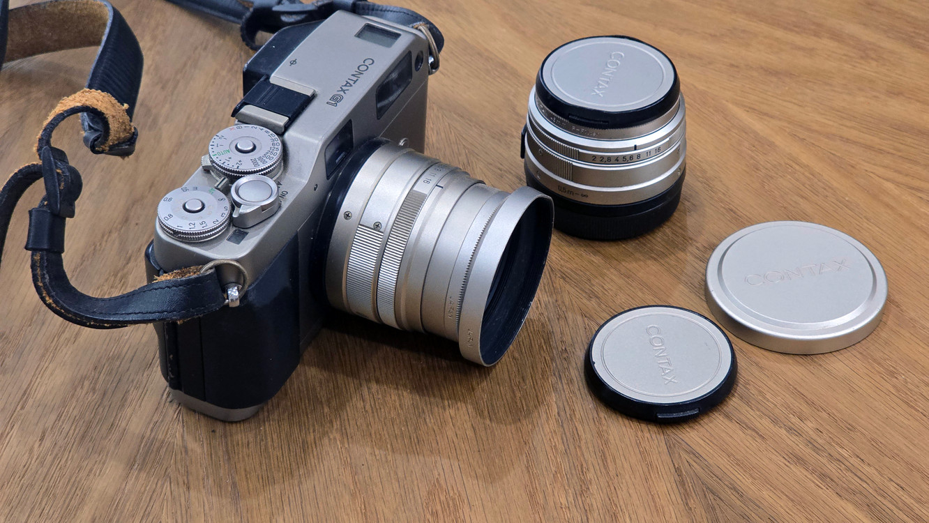 콘탁스 G1 + 45mm 35mm렌즈 세트 이미지