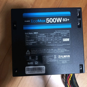 Eco max 500w 83+ 파워 팝니당 이미지