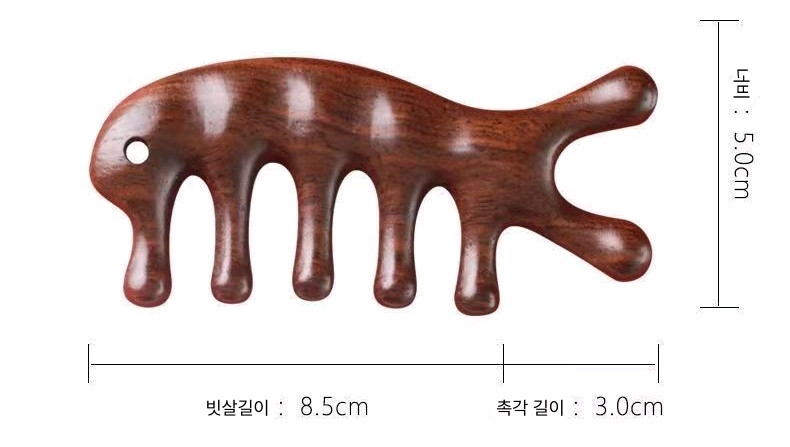 원목 괄사 마사지기 이미지
