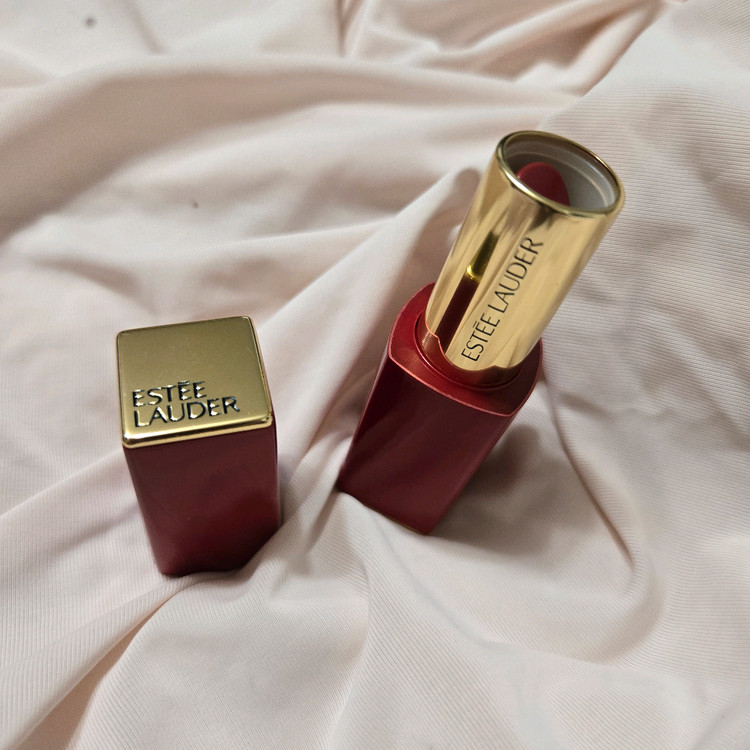 에스티로더 estee lauder 한정판 퓨어 컬러 엔비 립스틱 340 엔비어스 웜톤 쿨톤 레드 소녀시대 윤아 이미지