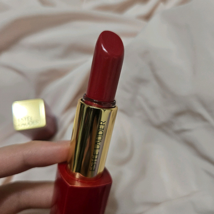 에스티로더 estee lauder 한정판 퓨어 컬러 엔비 립스틱 340 엔비어스 웜톤 쿨톤 레드 소녀시대 윤아 이미지