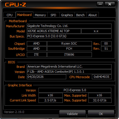 9950X3D2 Dual Edition RTX5080 96G램 X870E AORUS XTREME AI TOP 컴퓨터 이미지