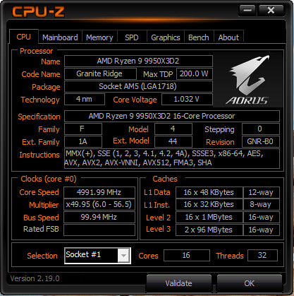 9950X3D2 Dual Edition RTX5080 96G램 X870E AORUS XTREME AI TOP 컴퓨터 이미지