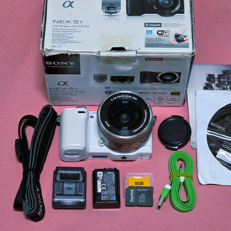 소니nex5T 16-50mm 렌즈 킷 이미지