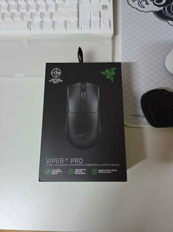 레이저 바이퍼 V3 PRO (미개봉). 바브삼 마우스 팝니다!! 이미지