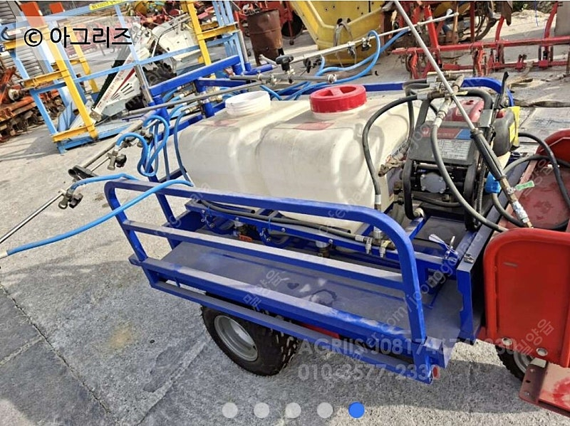 주행형분무기 운반차 이동식분무기 이미지