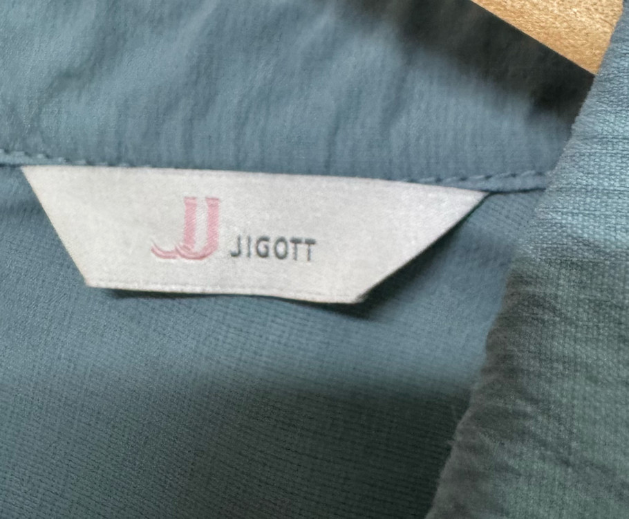 JJ지고트 플리츠 배색 원피스 이미지