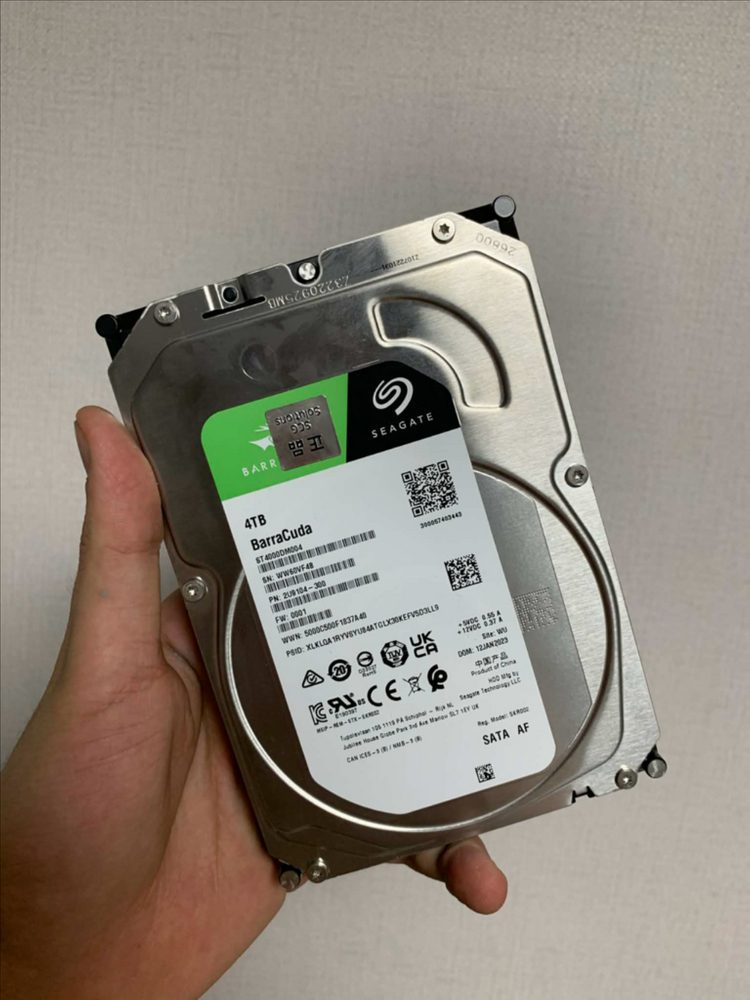 4tb hdd 하드디스크 이미지