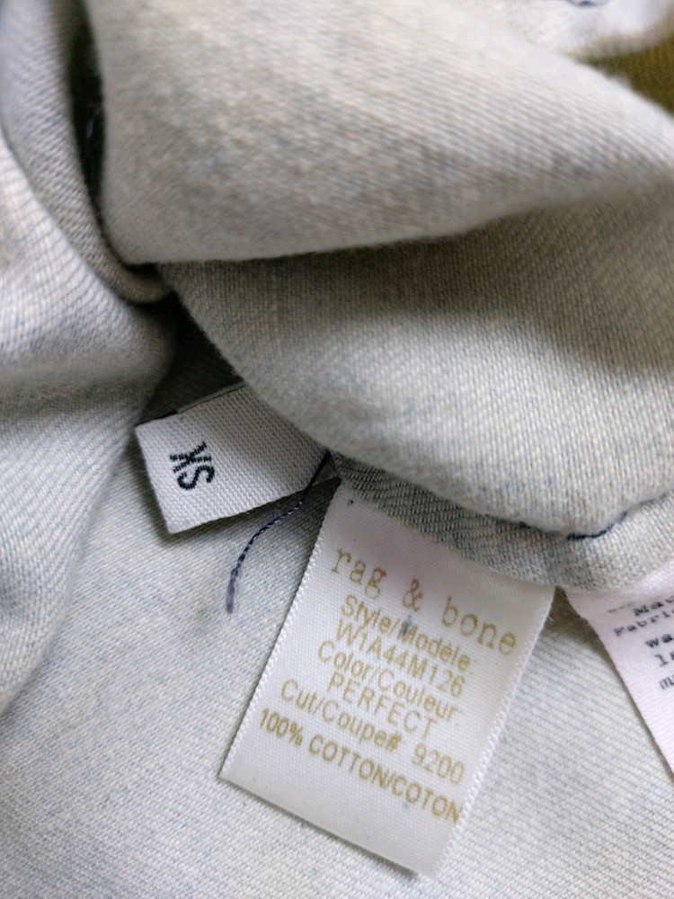 랙앤본 데님슬리브리스 XS rag&bone 빈티지Y2K 이미지
