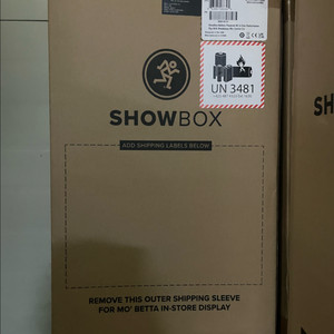 맥키 SHOWBOX 스피커새제품입니다 이미지
