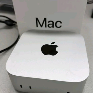 신품급 맥미니 m4 CTO 24GB 512GB 풀박스. 이미지