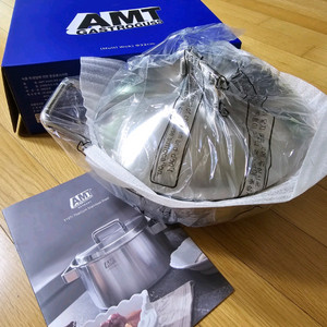 AMT 샤프 28cm 파티웍 316Ti 스텐냄비(미개봉 새상품) 이미지