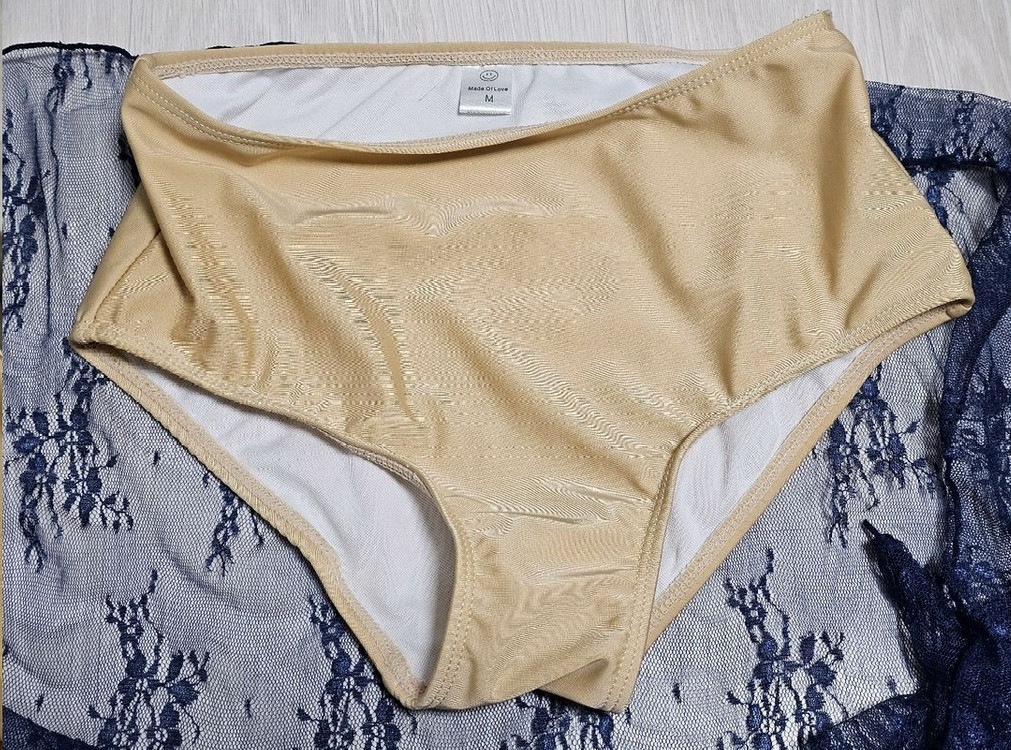 비치팜 반시 플라워 시스루 3피스 비키니 수영복 (새상품) 이미지