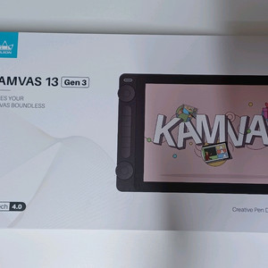 휴이온 캄바스 Kamvas 13 gen3 블랙 액정타블렛 이미지