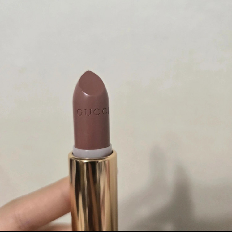 구찌 gucci 루즈 레브르 새틴 219 메리 모브 새상품 선물용 뉴트럴 누드톤 핑크 y2k 립스틱 이미지