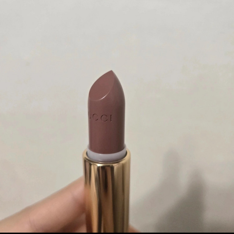 구찌 gucci 루즈 레브르 새틴 219 메리 모브 새상품 선물용 뉴트럴 누드톤 핑크 y2k 립스틱 이미지
