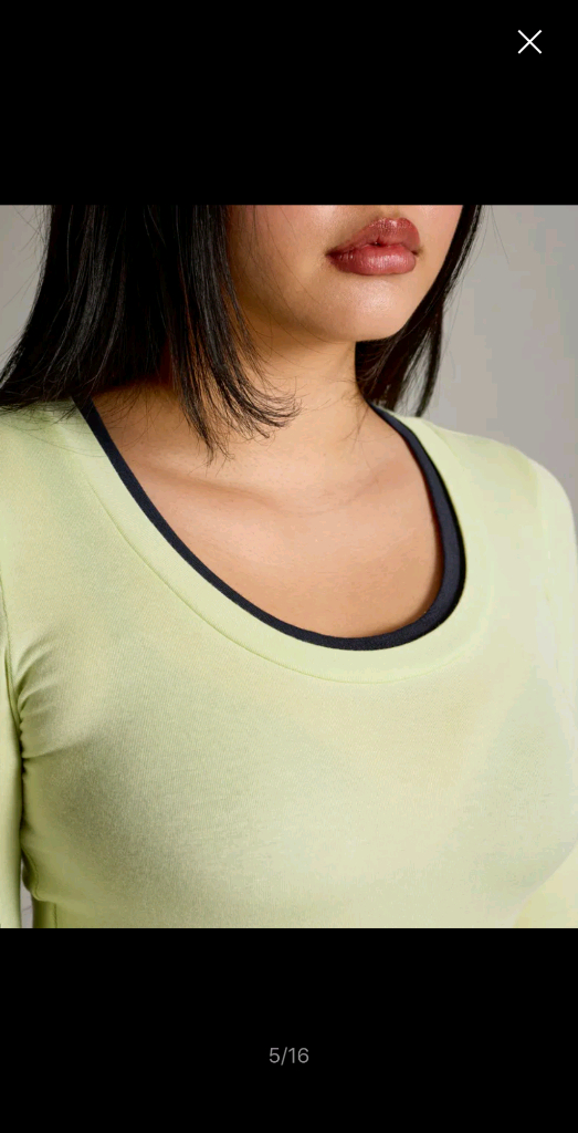 쿨시스 레이어드 탑 CS SOFT LAYERED TOP-067 LIME 이미지