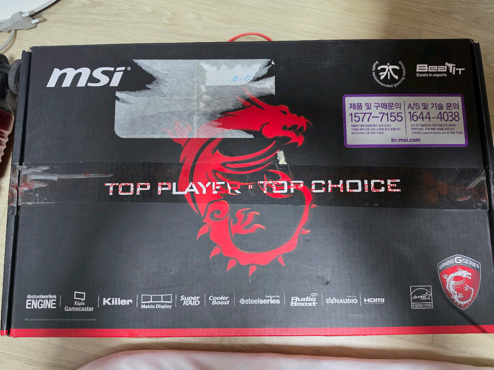 MSI 게이밍 노트북 i7 GTX960M 팝니다 이미지