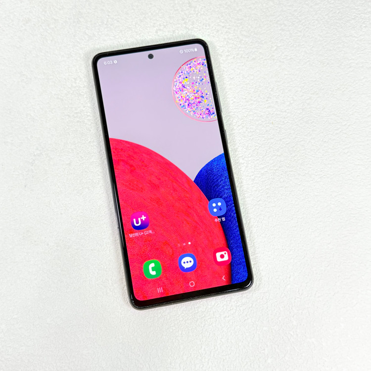 무잔상 갤럭시 A52S 화이트 128GB 이미지