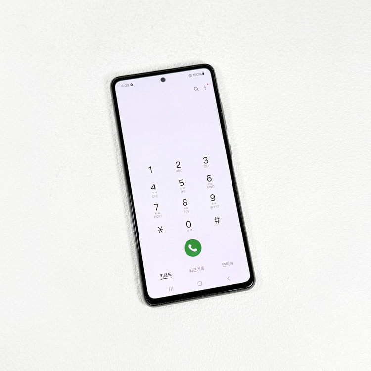 무잔상 갤럭시 A52S 화이트 128GB 이미지