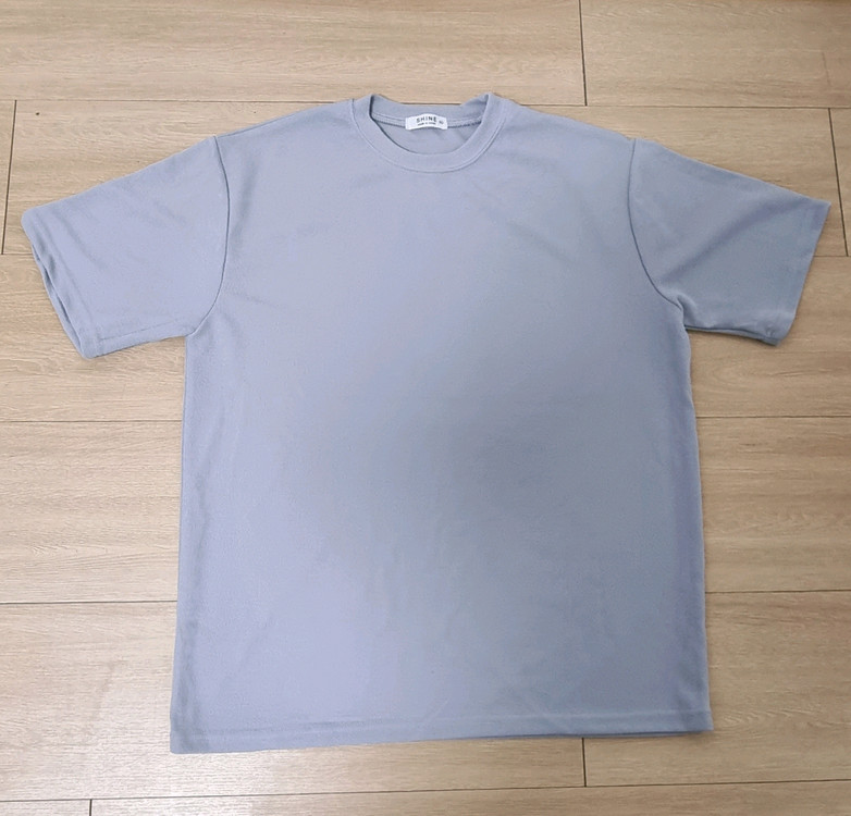 남녀공용 분또 반팔 니트티셔츠(XL) 이미지