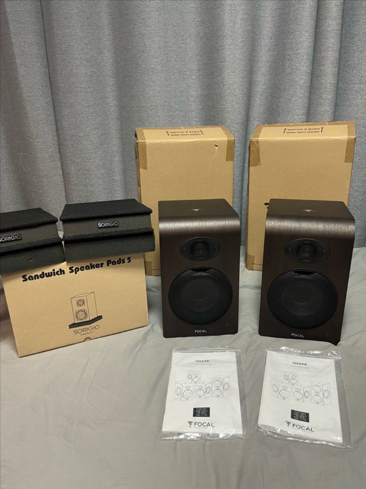 포칼 쉐이프 Focal Shape 50 스피커 1조 + 방진패드 이미지