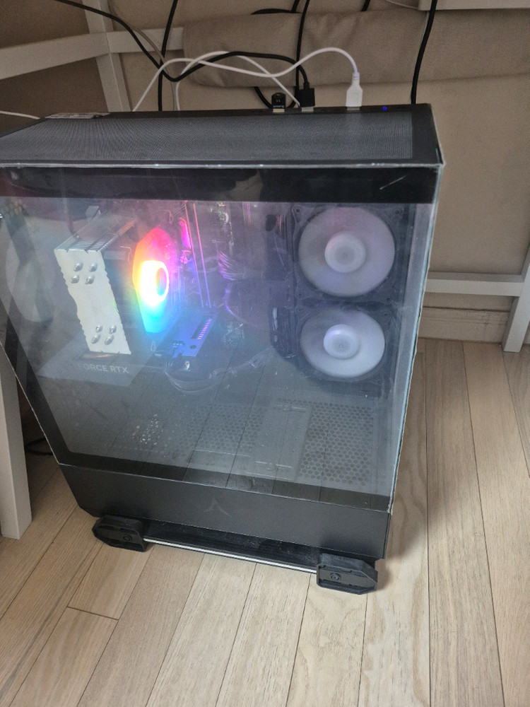 RTx 4060 고성능 3D 영상 편집용 컴퓨터 이미지