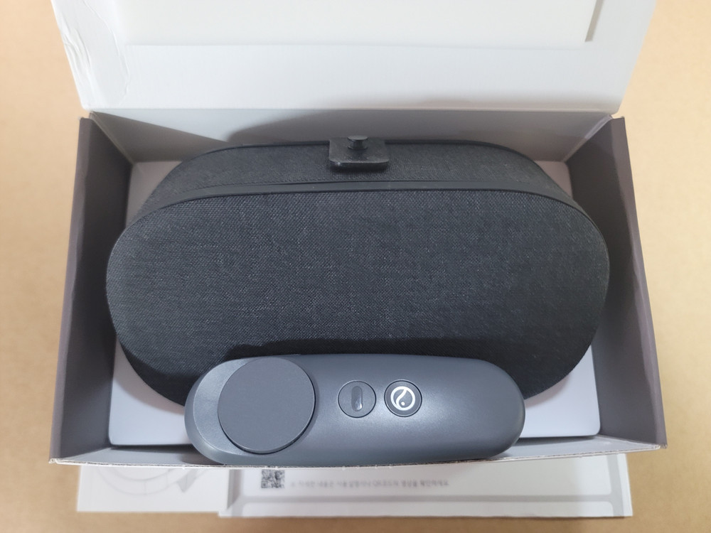 U+ 슬림 VR 헤드셋 블랙 가상현실체험용 이미지