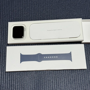 애플워치 SE2 44mm 실버 리퍼 새제품 이미지
