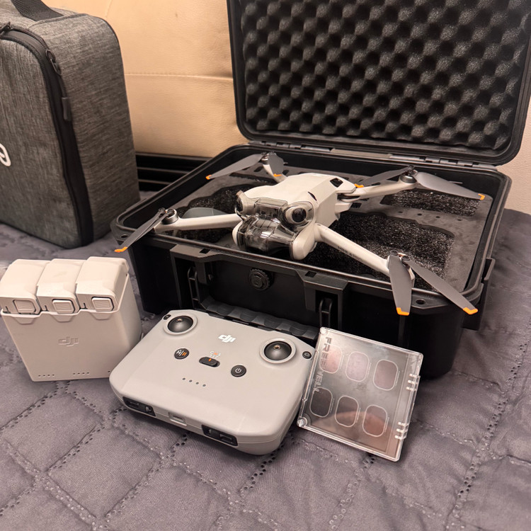 DJI mini 4 pro 플라이 콤보 드론 이미지