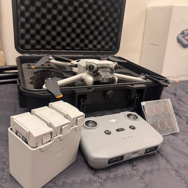 DJI mini 4 pro 플라이 콤보 드론 이미지