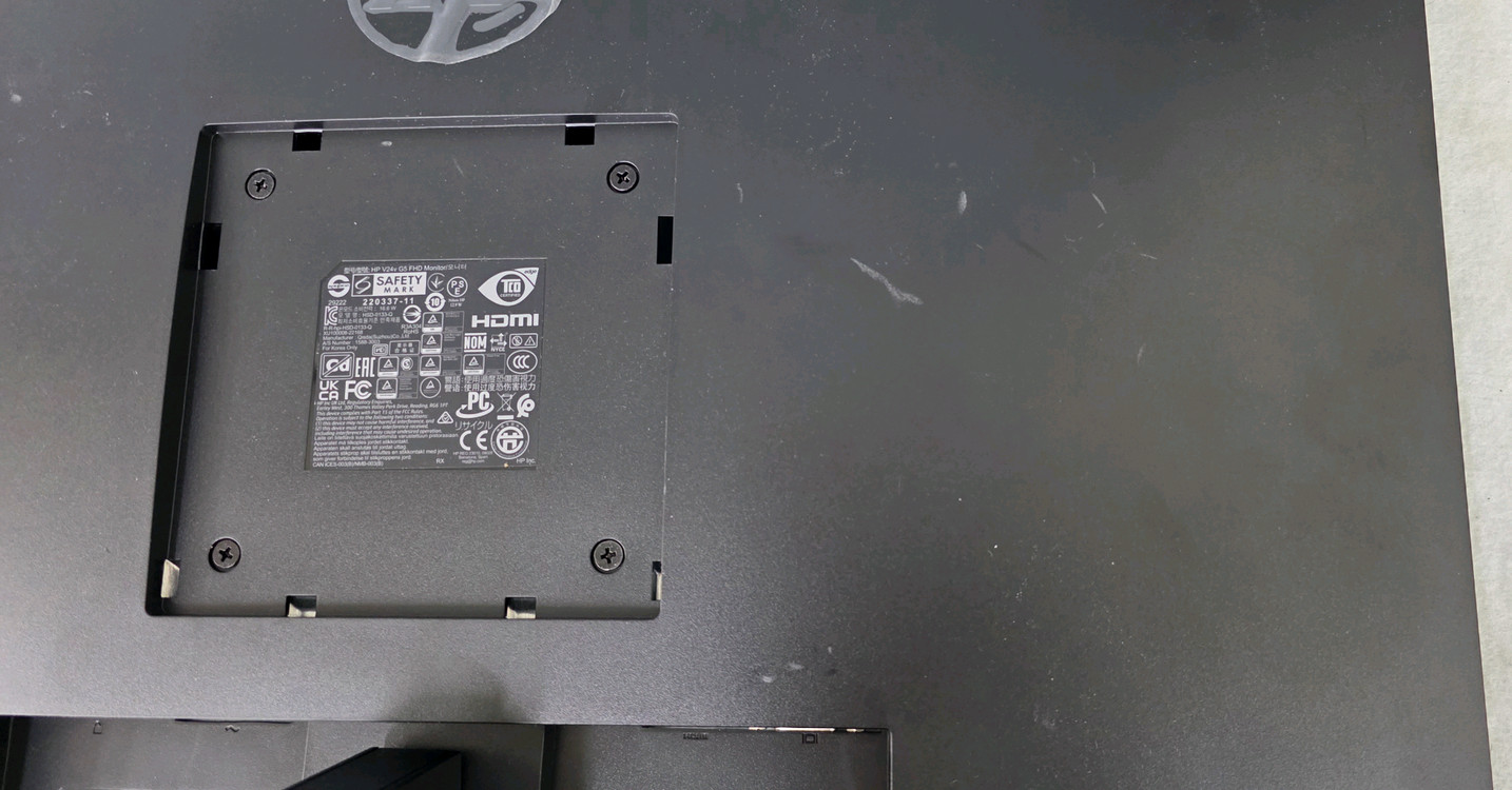 **HP V24v G5 FHD** 모니터 이미지