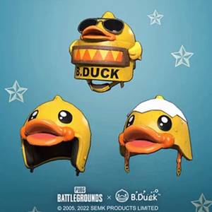 배그 비덕 헬멧 세트 이미지