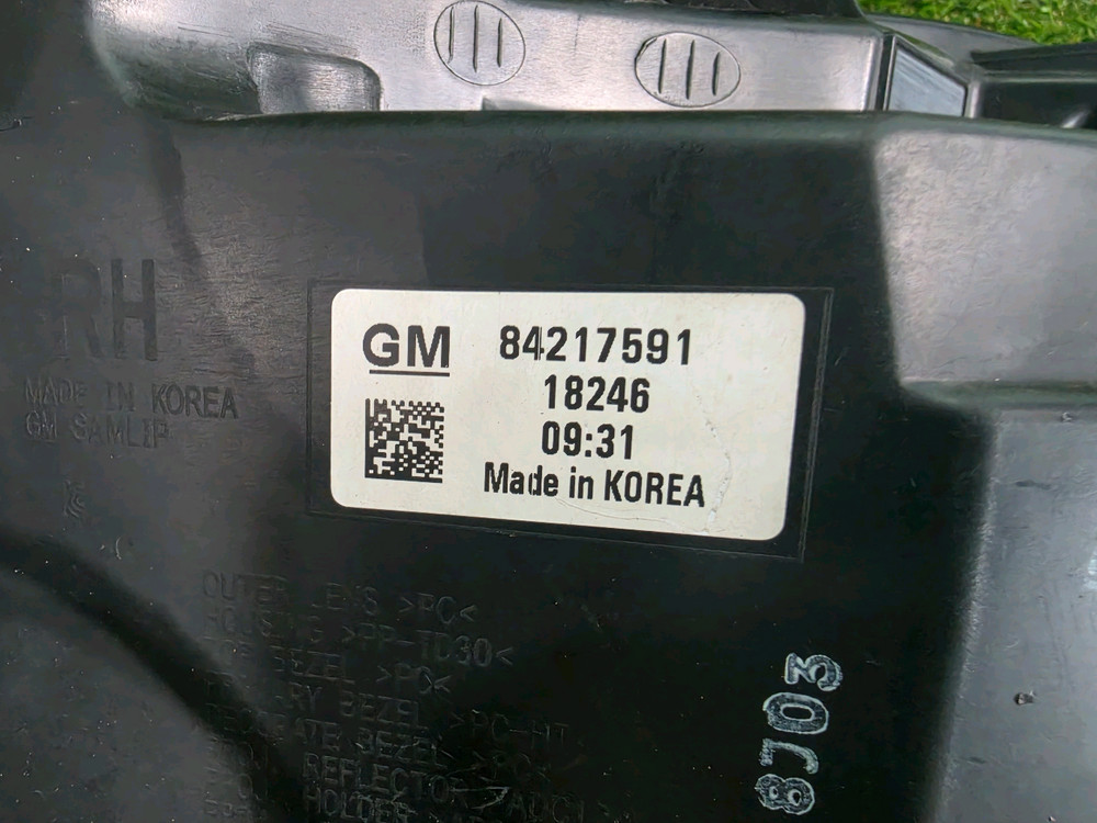 올뉴말리부 조수석 제논HID 전조등 라이트 헤드램프 이미지
