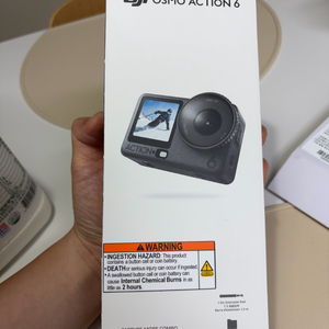 DJI 오즈모 액션6 캡처모어 콤보 미개봉 팝니다 이미지
