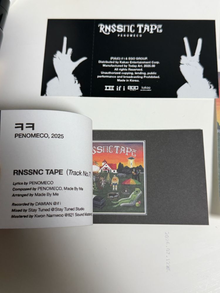 페노메코 RNSSNC TAPE CD 이미지