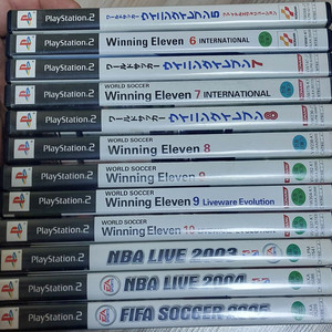 PS2 플스2 스포츠 위닝 FIFA NBA(사진확인요망) 이미지