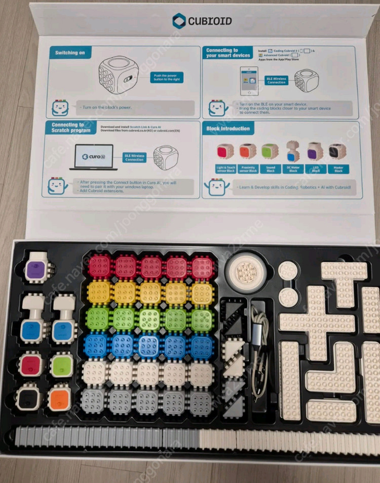 [CUBROID] 큐브로이드 프리미엄 코딩블럭 111PCS 이미지