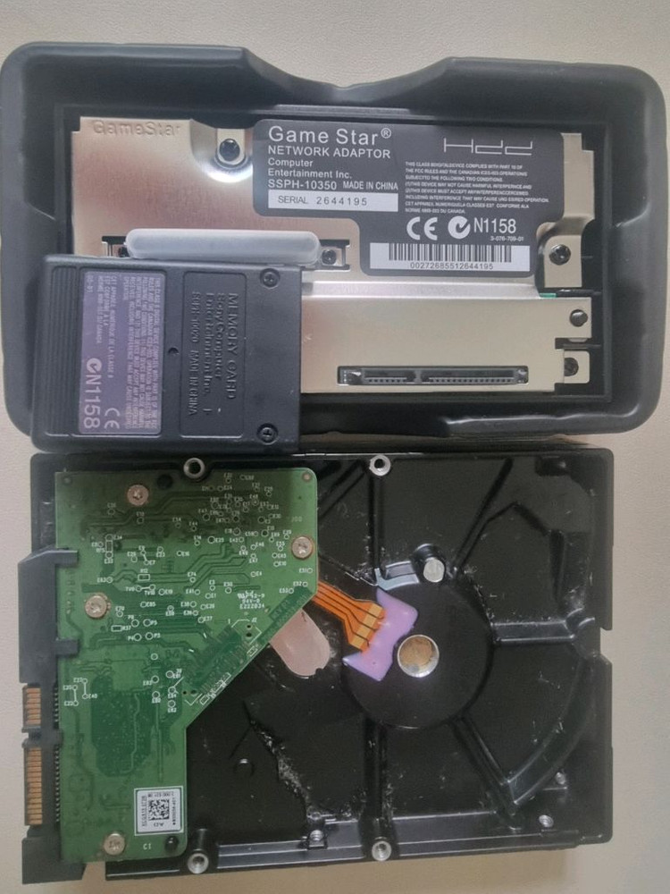 PS2 플스2 SATA어뎁터 이미지