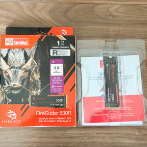 정품 파이어쿠다 530R M.2 NVME SSD 1TB PCIe4.0 판매합니다 이미지