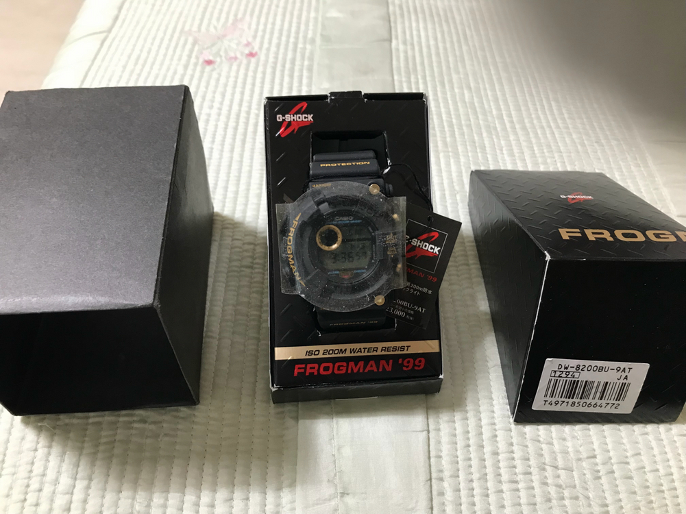 DW-8200BU-9AT(프로그맨 흑금복각)미사용신품완품, 지샥, 쥐샥 이미지