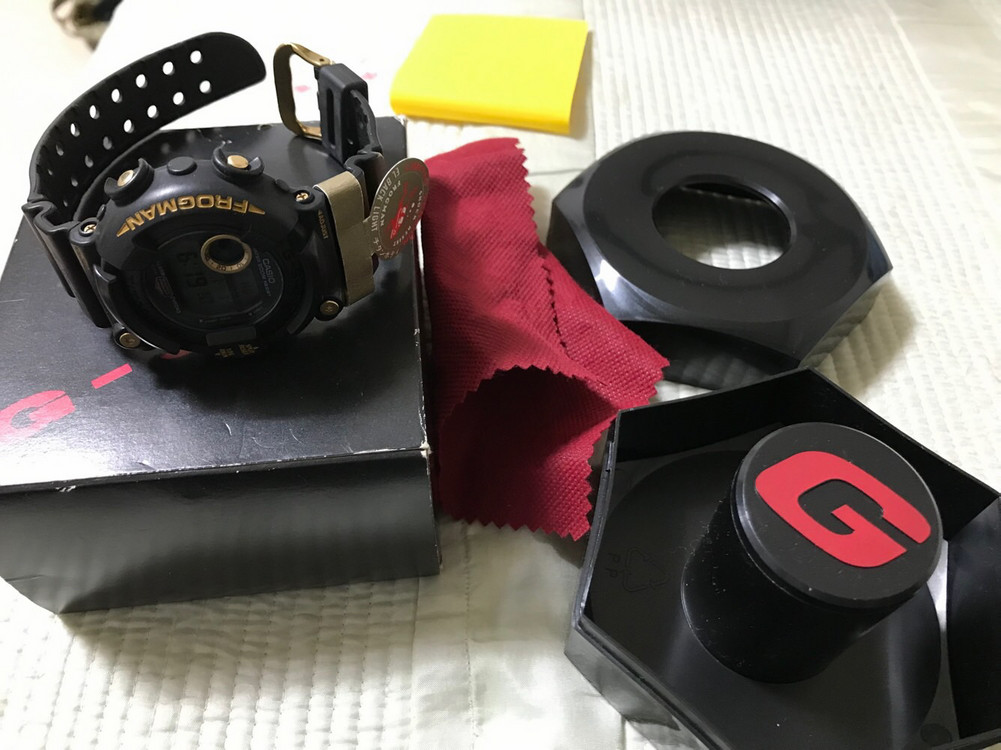 dw-8200b-9a(프로그맨 흑금원판)미사용신품완품, 쥐샥, 지샥 이미지