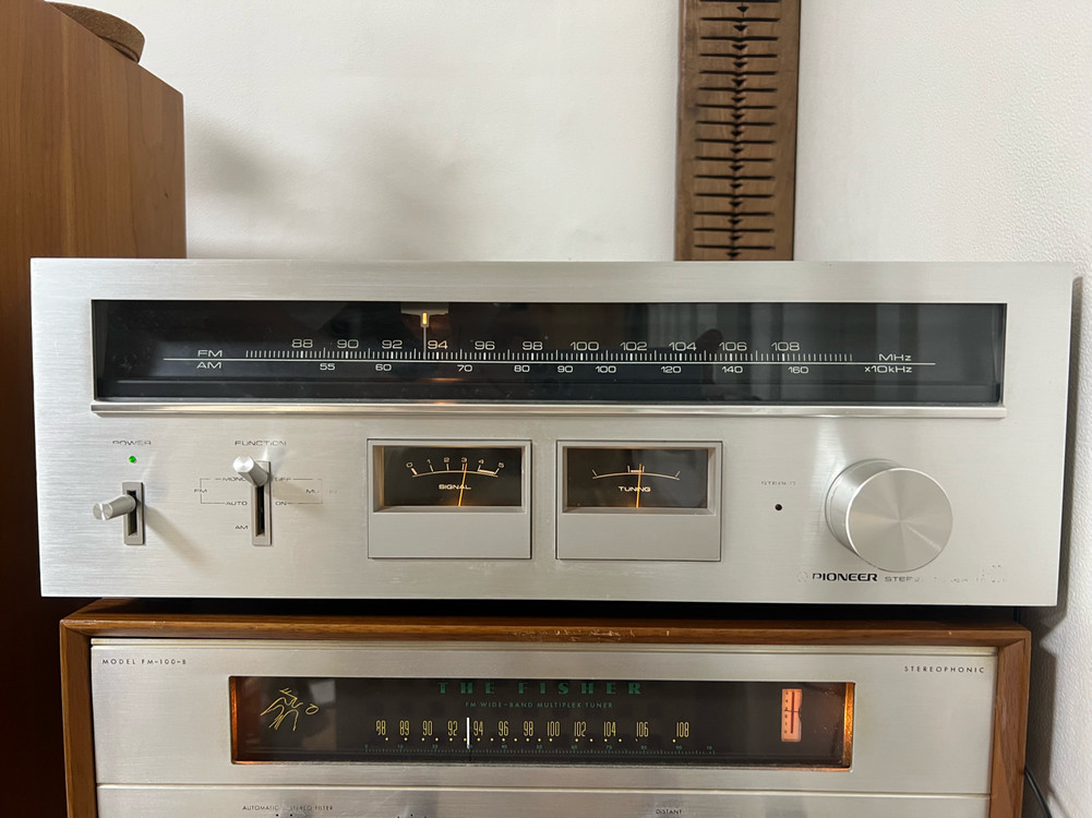 파이오니아 Pioneer tx-606 빈티지 라디오 튜너 이미지